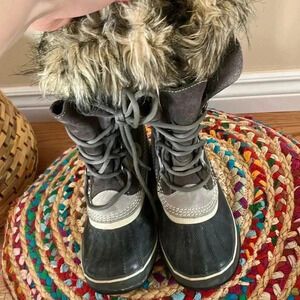 Sorel Waterproof Suede Leather  Snow Boots